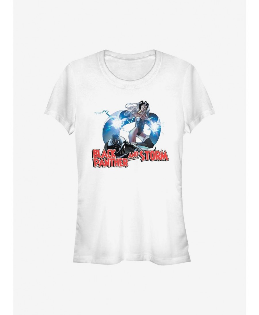 Trendy Marvel Black Panther Storm Black Panther Girls T-Shirt $11.21 T-Shirts