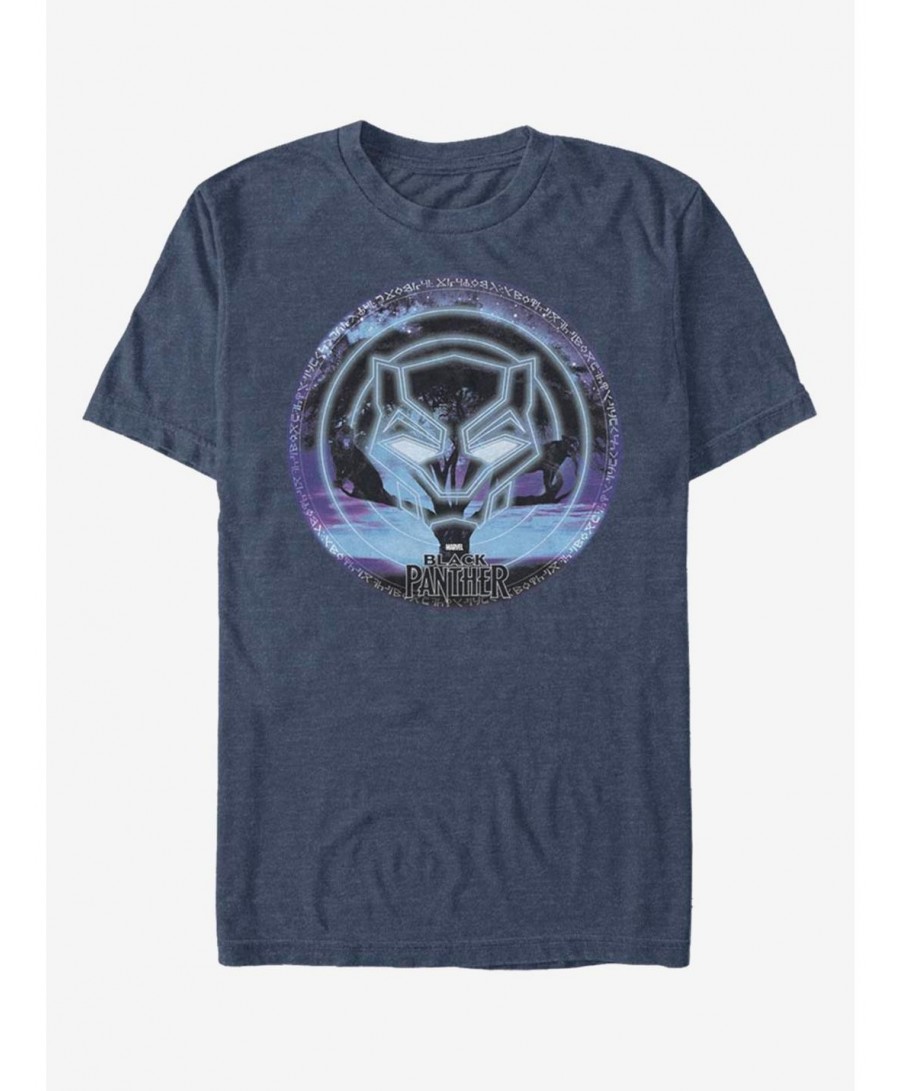 New Arrival Marvel Black Panther Tree Panthers T-Shirt $9.08 T-Shirts