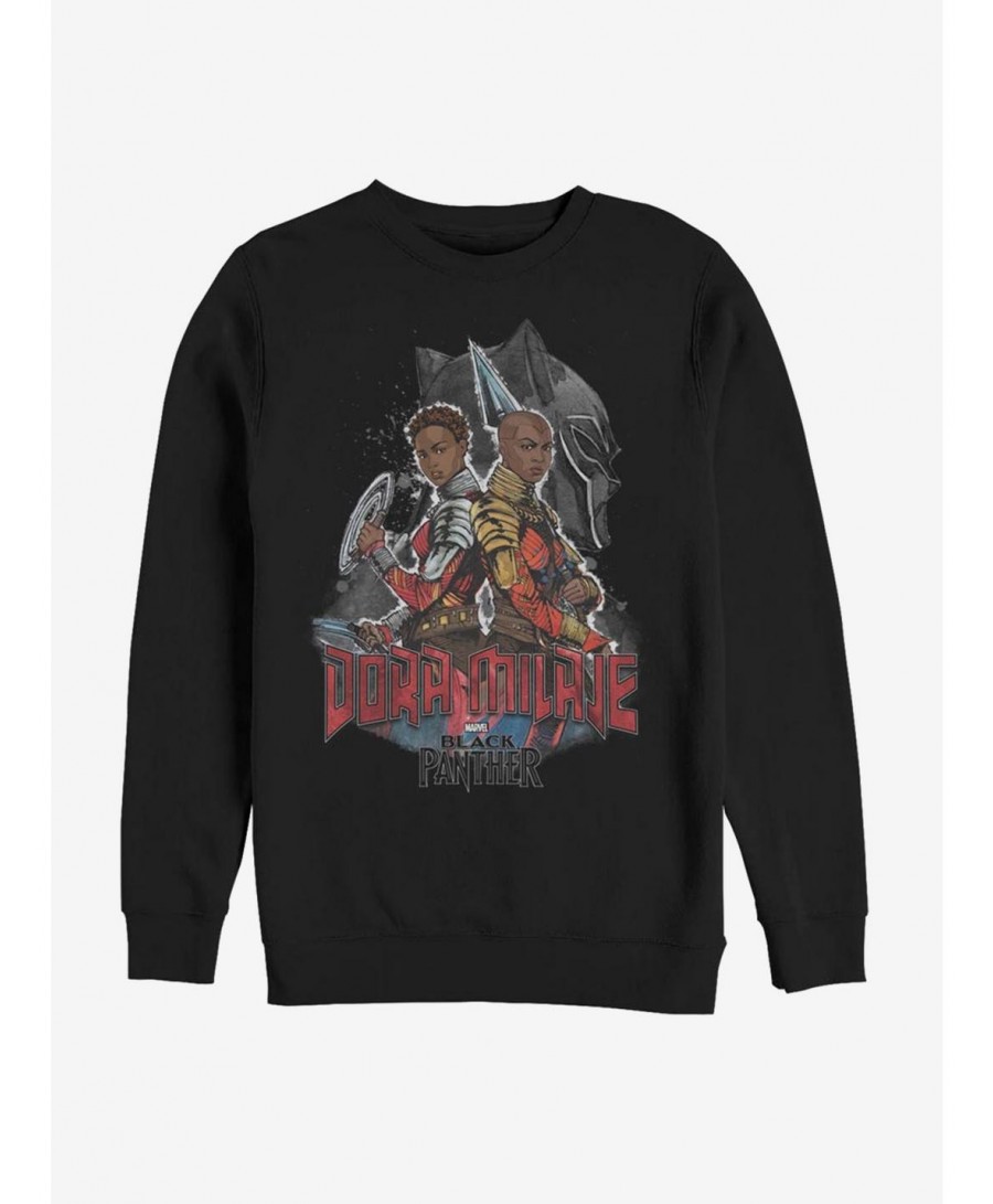Bestselling Marvel Black Panther Dora Milaje Sweatshirt $15.50 Sweatshirts