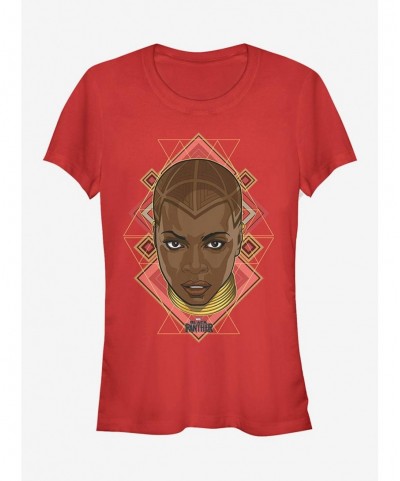 Festival Price Marvel Black Panther 2018 Okoye Portrait Girls T-Shirt $10.46 T-Shirts
