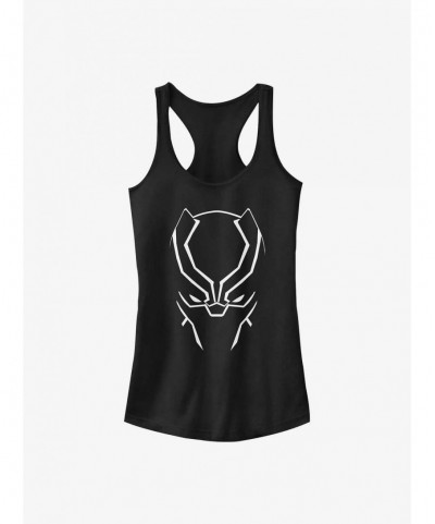 Best Deal Marvel Black Panther In The Shadows Girls Tank $7.72 Tanks
