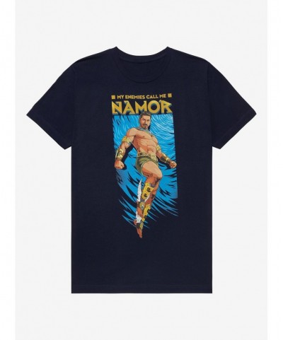 Fashion Marvel Black Panther: Wakanda Forever Namor T-Shirt $9.08 T-Shirts