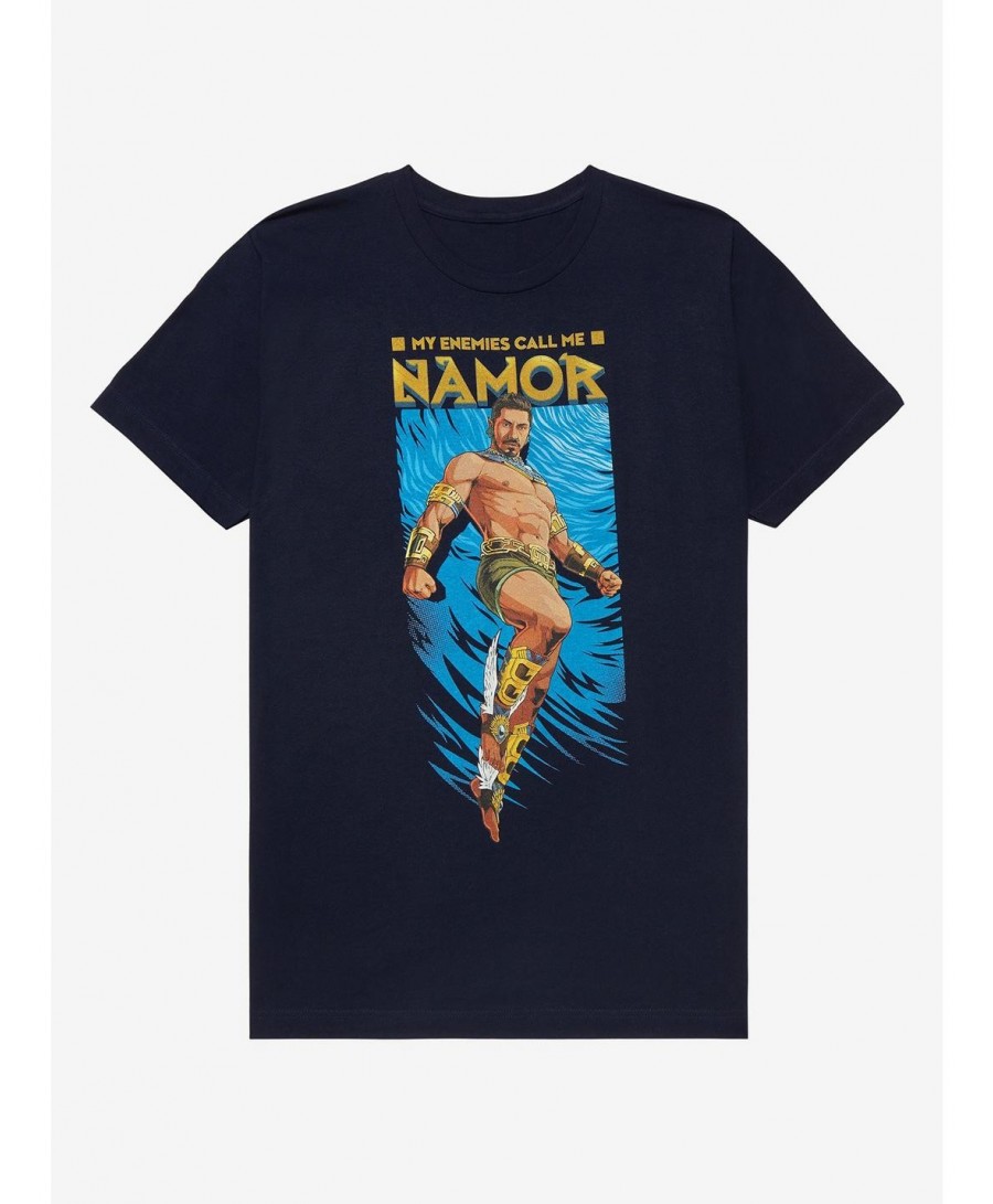 Fashion Marvel Black Panther: Wakanda Forever Namor T-Shirt $9.08 T-Shirts