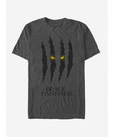 Sale Item Marvel Black Panther Scratches T-Shirt $11.71 T-Shirts
