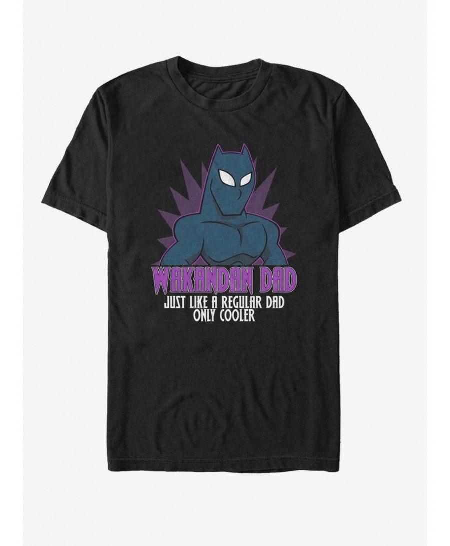 Absolute Discount Marvel Black Panther Wakandan DAD T-Shirt $7.41 T-Shirts