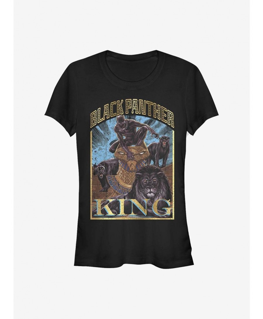 High Quality Marvel Black Panther Homage Girls T-Shirt $8.72 T-Shirts