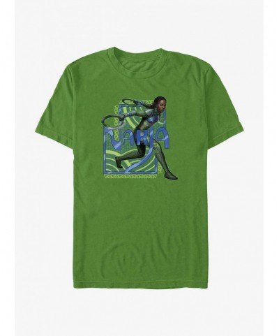 Low Price Marvel Black Panther: Wakanda Forever Nakia Badge T-Shirt $11.47 T-Shirts