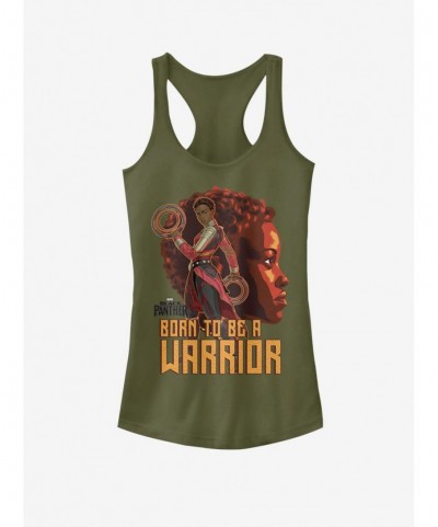 Discount Marvel Black Panther Nakia Warrior Girls Tank $7.97 Tanks
