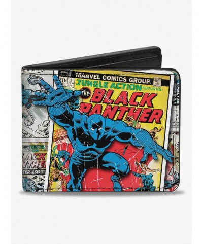 Absolute Discount Marvel Black Panther Action Issue Bifold Wallet $8.57 Wallets