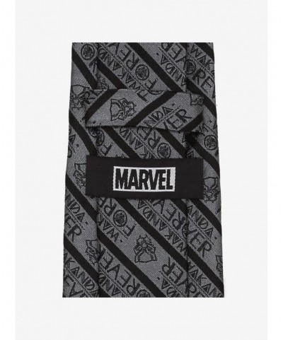 Premium Marvel Black Panther Wakanda Forever Tie $24.92 Ties