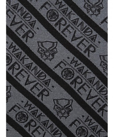 Premium Marvel Black Panther Wakanda Forever Tie $24.92 Ties