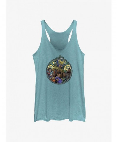 Trendy Marvel Black Panther: Wakanda Forever Hero Badge Girls Tank $11.14 Tanks