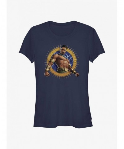 Big Sale Marvel Black Panther: Wakanda Forever Namor The Sub-Mariner Girls T-Shirt $10.71 T-Shirts
