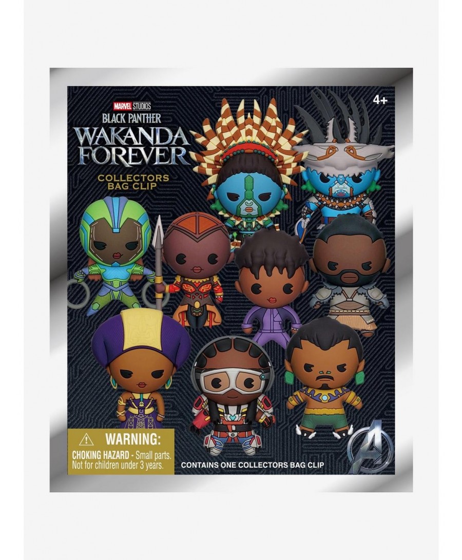 Value for Money Marvel Black Panther: Wakanda Forever Blind Bag Figural Bag Clip $3.20 Others