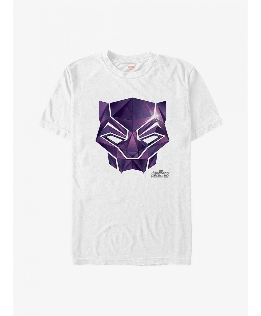 Exclusive Marvel Black Panther Diamond Panther T-Shirt $7.17 T-Shirts