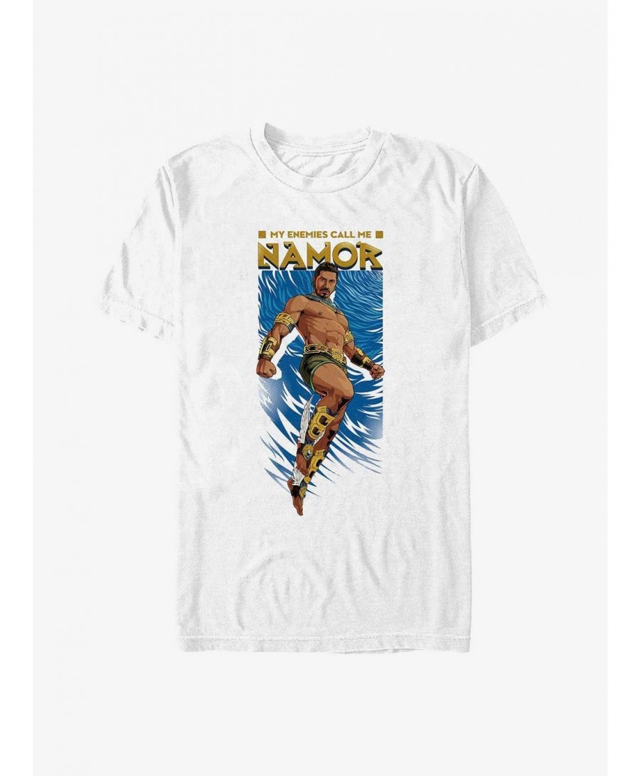 Fashion Marvel Black Panther: Wakanda Forever Namor's Epic Entrance T-Shirt $9.56 T-Shirts